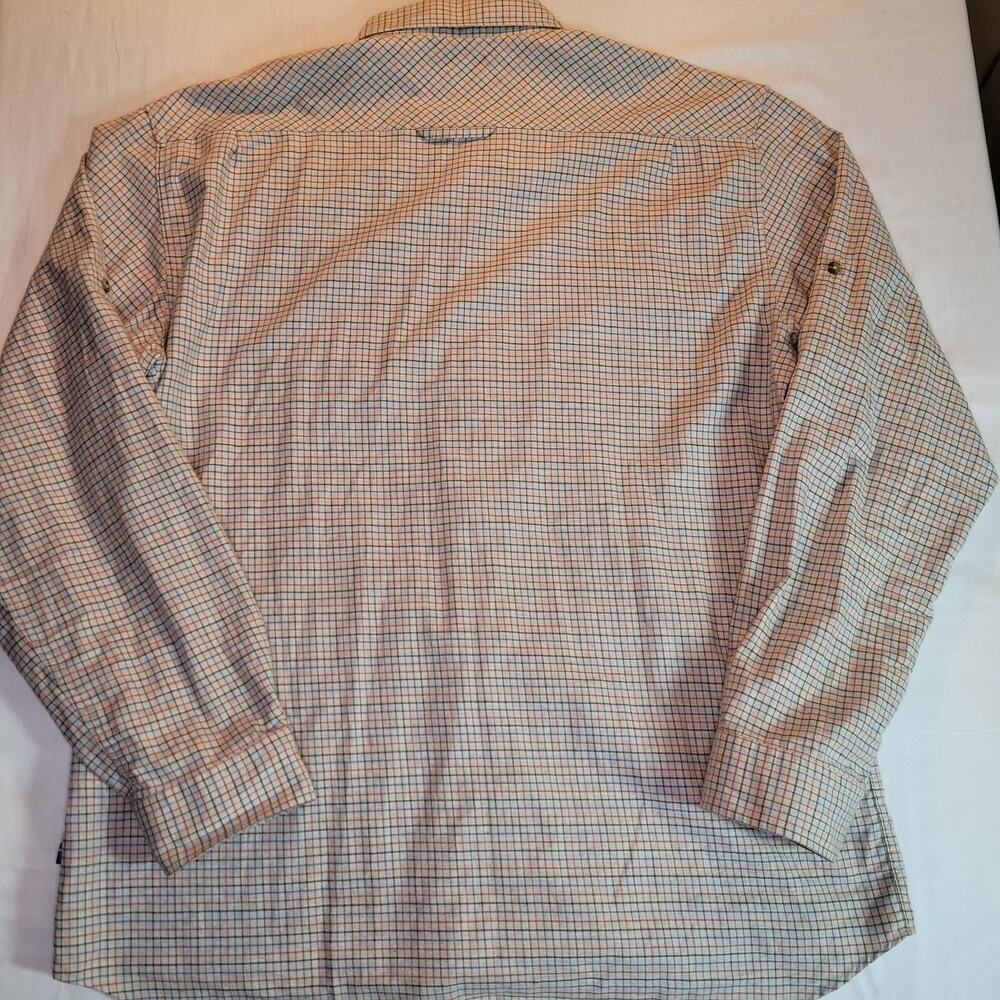 Fjall Raven Mens Plaid Button Down Shirt 2XL XX Large Forest Flannel - Picture 3 of 16